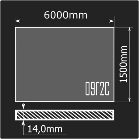 Лист горячекатаный 14*1500*6000 09Г2С ГОСТ 19281-2014 Лист горячекатаный 14*1500*6000 09Г2С ГОСТ 19281-2014
