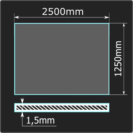 Лист холоднокатаный 1,5*1250*2500 ст.08пс Кармет ГОСТ 16523-97 Лист холоднокатаный 1,5*1250*2500 ст.08пс Кармет ГОСТ 16523-97